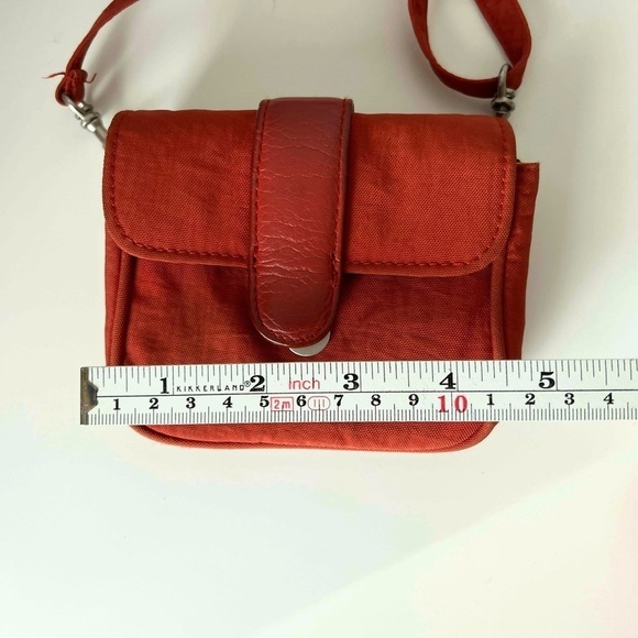Baggallini Mini Crossbody Wallet Purse Bag Red - Picture 6 of 8